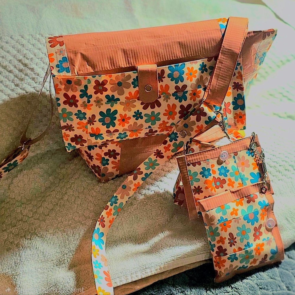 Floral Crossbody Bag Set